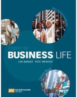 BUSINESS LIFE PRE-INTERMEDIATE SB BUSINESS LIFE PRE-INTERMEDIATE SB