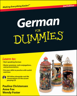 GERMAN FOR DUMMIES 2ND ED PB