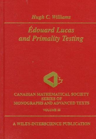 EDOUARD LUCAS AND PRIMALITY TESTING HC