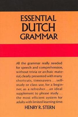 ESSENTIAL DUTCH GRAMMAR PB ESSENTIAL DUTCH GRAMMAR PB