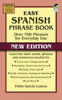 EASY SPANISH PHRASE BOOK: OVER 700 PHRASES FOR EVERY DAY USE PB
