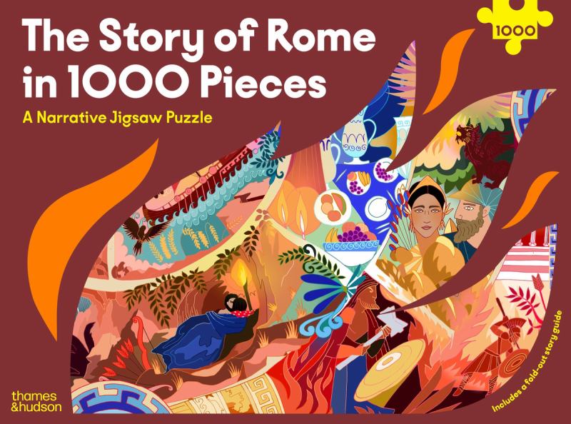The Story of Rome in 1000 Pieces - A narrative Jigsaw Puzzle