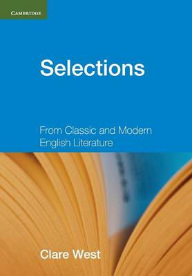 SELECTIONS SB WO/A (FROM CLASSIC AND MODERN ENGLISH LITTERATURE) SELECTIONS SB WO/A (FROM CLASSIC AND MODERN ENGLISH LITTERATURE)