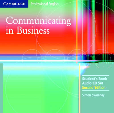 COMMUNICATING IN BUSINESS CD CLASS 2ND ED COMMUNICATING IN BUSINESS CD CLASS 2ND ED