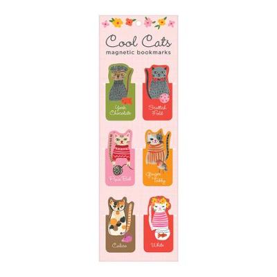 COOL CATS MAGNETIC BOOKMARKS  PB