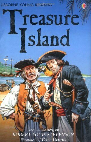 USBORNE YOUNG READING 2: TREASURE ISLAND HC