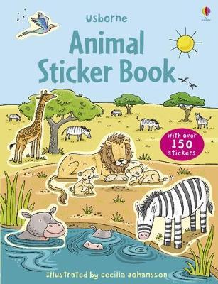 USBORNE : ANIMAL FIRST STICKER BOOK PB