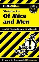 CLIFFSNOTES OF MICE AND MEN  PB