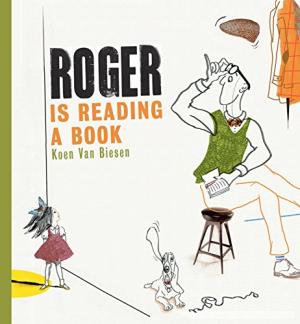ROGER IS READING A BOOK  HC