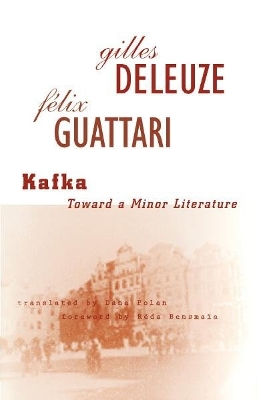 KAFKA: TOWARD A MINOR LITERATURE PB