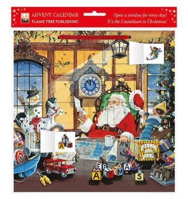 LETTER TO SANTA ADVENT CALENDAR (WITH STICKERS )  HC