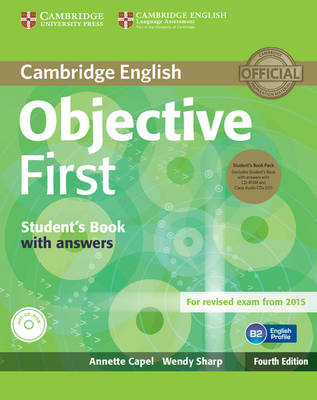 OBJECTIVE FIRST SB PACK W/A (+ CD (2) + CD-ROM) 4TH ED OBJECTIVE FIRST SB PACK W/A (+ CD (2) + CD-ROM) 4TH ED