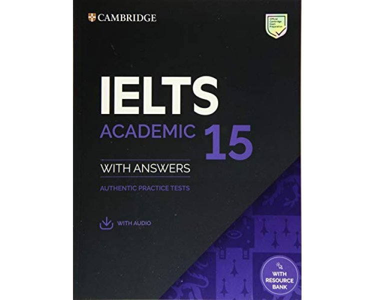 CAMBRIDGE IELTS 15 ACADEMIC SELF STUDY PACK (+ DOWNLOADABLE AUDIO)