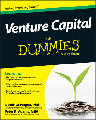 VENTURE CAPITAL FOR DUMMIES  PB