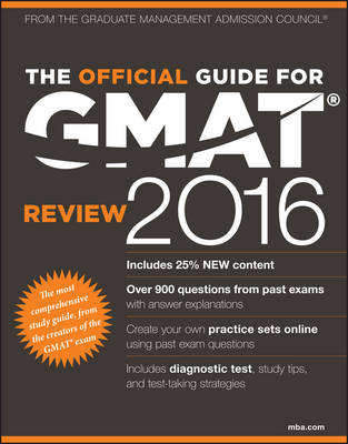 THE OFFICIAL GUIDE FOR GMAT REVIEW 2016