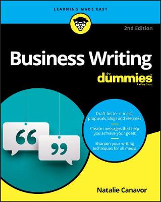 BUSINESS WRITING FOR DUMMIES 2ND ED PB