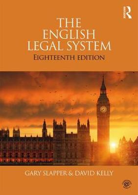 THE ENGLISH LEGAL SYSTEM 18TH ED PB