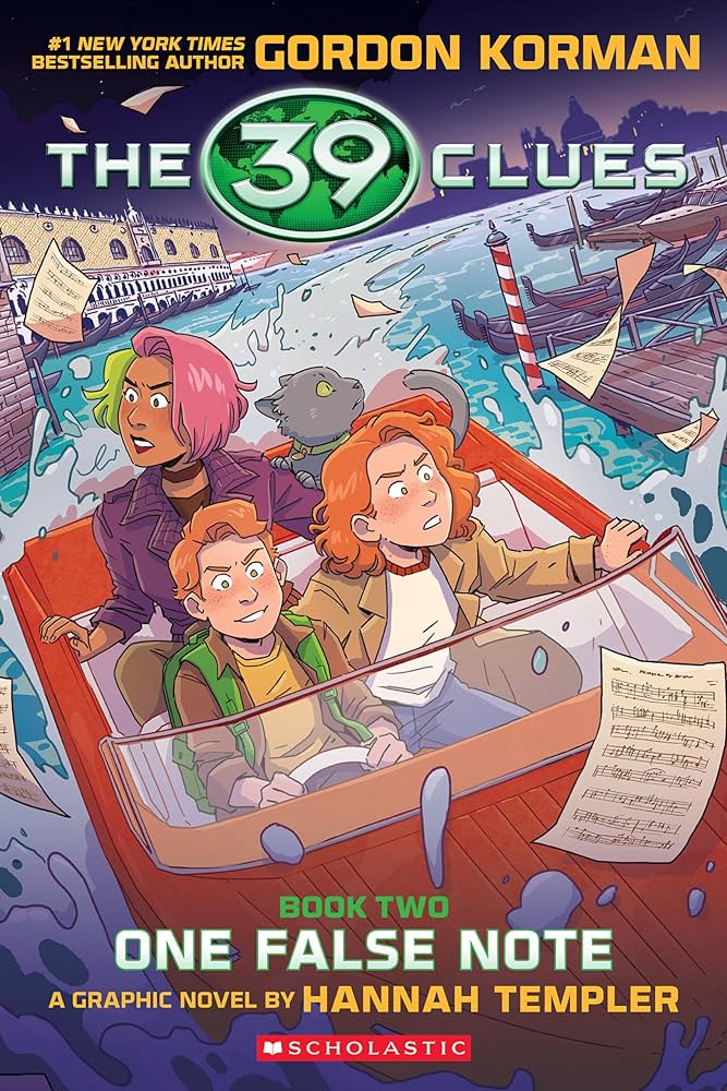 39 CLUES GRAPHIX #2: ONE FALSE NOTE (GRAPHIC NOVEL EDITION) PB 39 CLUES GRAPHIX #2: ONE FALSE NOTE (GRAPHIC NOVEL EDITION) PB