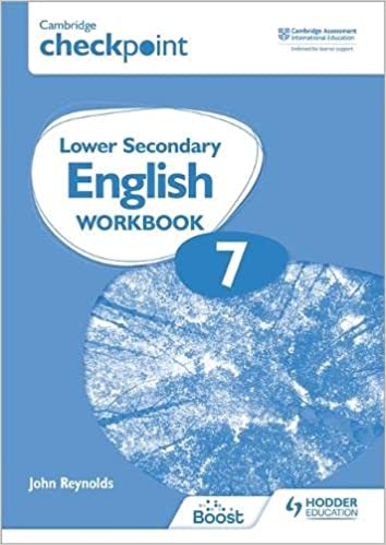 CAMBRIDGE CHECKPOINT LOWER SECONDARY ENGLISH WB 7