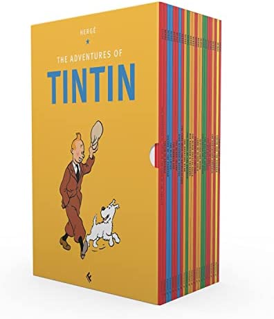 TINTIN 23 TITLES PB BOX SET