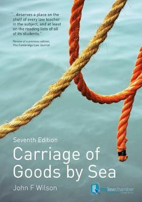 CARRIAGE OF GOODS BY SEA 7TH ED
