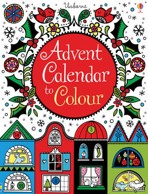 USBORNE : ADVENT CALENDAR TO COLOUR HC