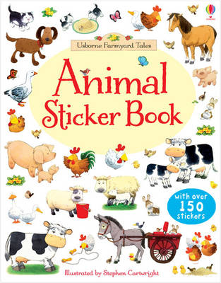 USBORNE : FARMYARD TALES ANIMALS STICKER BOOK PB