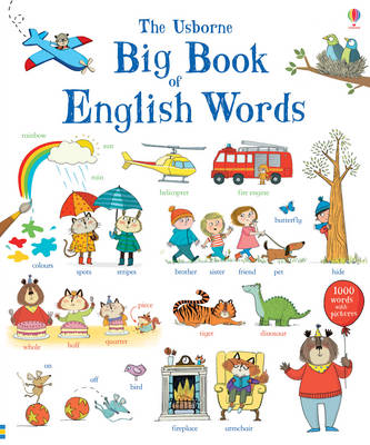 THE USBORNE BIG BOOK OF ENGLISH WORDS HC BBK