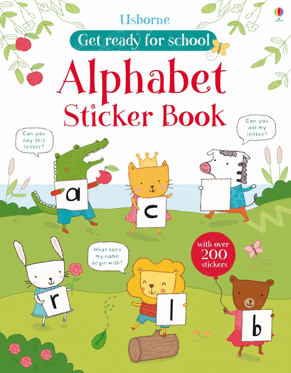 ALPHABET STICKER BOOK ALPHABET STICKER BOOK