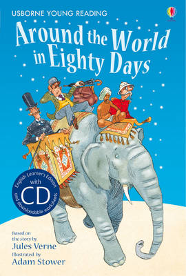 USBORNE YOUNG READING 2: AROUND THE WORLD IN 80 DAYS (+ AUDIO CD) HC