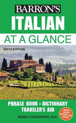 BARRON'S ITALIAN AT A GLANCE BARRON'S ITALIAN AT A GLANCE
