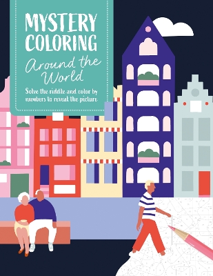 MYSTERY COLORING AROUND THE WORLD PB