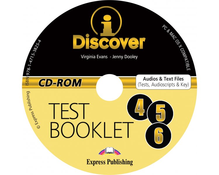 IDISCOVER 4-6 TEST BOOKLET CD-ROM