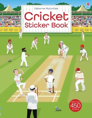 USBORNE : CRICKET STICKER BOOK
