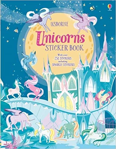USBORNE UNICORNS STICKER BOOK PB