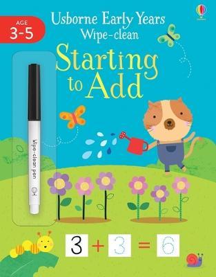 USBORNE WIPE-CLEAN EARLY YEARS : STARTING TO ADD PB