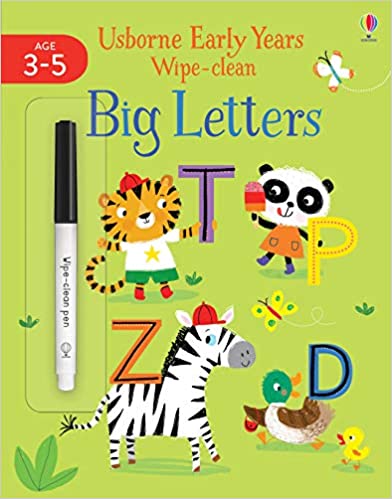 USBORNE WIPE-CLEAN EARLY YEARS : BIG LETTERS PB