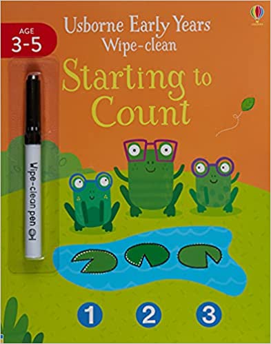 USBORNE WIPE-CLEAN EARLY YEARS : STARTING TO COUNT PB