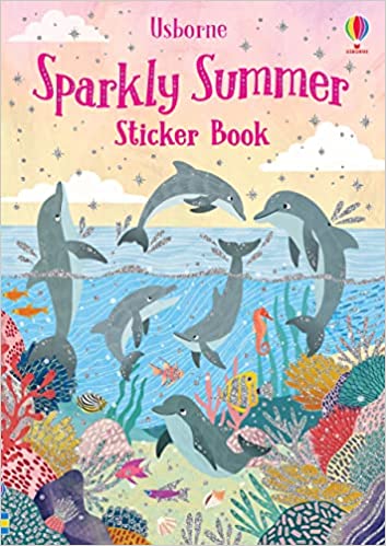 USBORNE SPARKLY SUMMER STICKER BOOK PB
