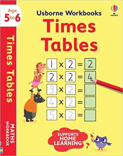 USBORNE WORKBOOKS TIMES TABLES 5-6 PB