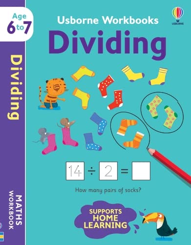 USBORNE WORKBOOKS DIVIDING 6-7 PB