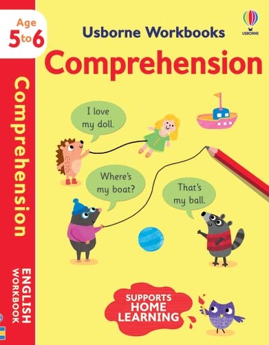 USBORNE WORKBOOKS COMPREHENSION 5-6 PB