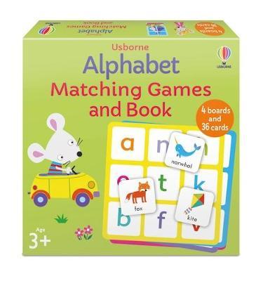 USBORNE : ALPHABET MATCHING GAMES AND BOOK