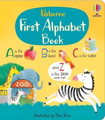 USBORNE : FIRST ALPHABET BOOK HC BBK