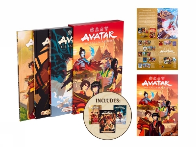 Avatar: The Last Airbender--Fire and Family Treasury Boxed Set   HC