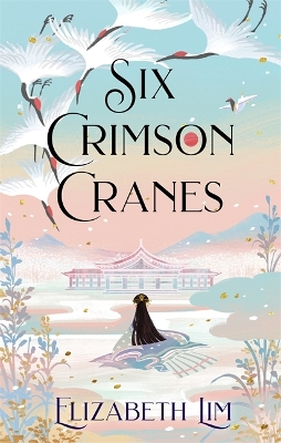 SIX CRIMSON CRANES PB