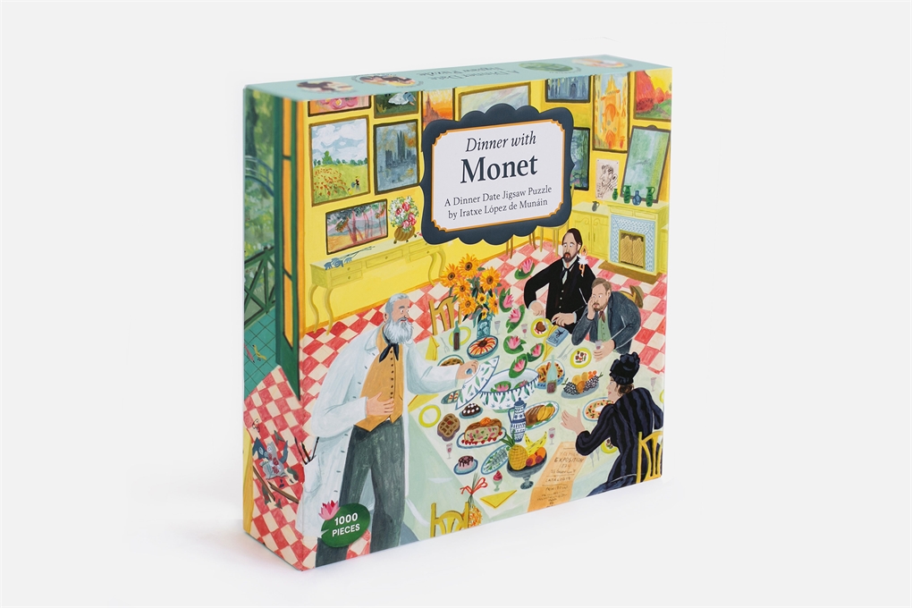 Dinner with Monet : A 1000-PIECE JIGSAW PUZZLE