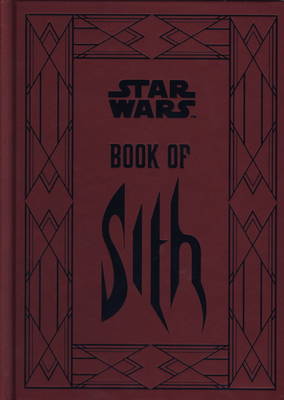 STAR WARS BOOK OF SITH  HC