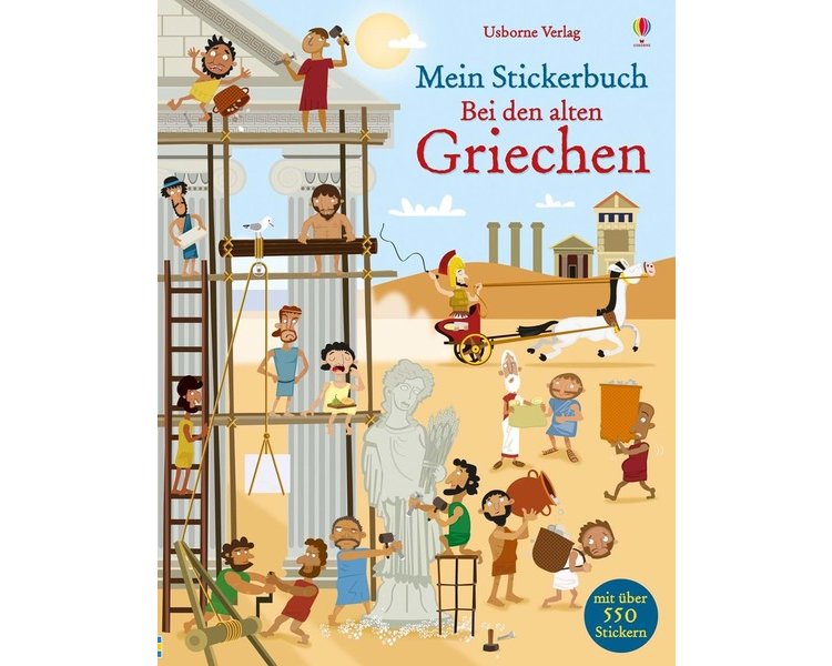USBORNE : MEIN STICKERBUCH : BEI DEN ALTEN GRIECHEN PB