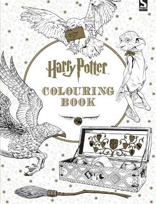 HARRY POTTER -THE OFFICIAL COLOURING BOOK PB